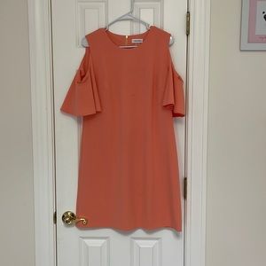 Calvin Klein Open Shoulder Dress